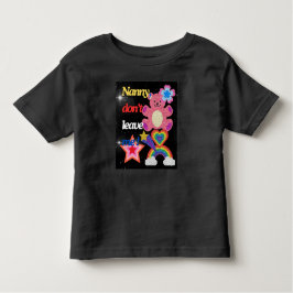 Camiseta Infantil Nanny, não me deixe!