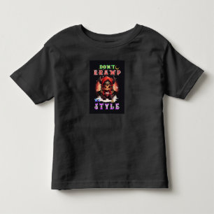Camiseta Infantil Não atrapalhe meu estilo