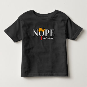 Camiseta Infantil Não é mais um tropeço engraçado - eleição 2024
