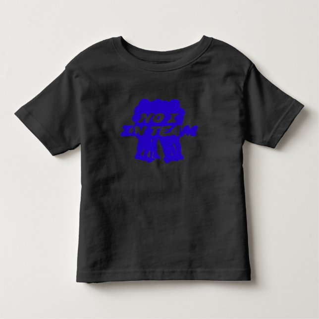 Camiseta Infantil Não, eu na Equipe Criança (Frente)