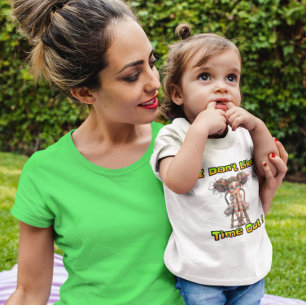 Camiseta Infantil Não Gosto de Tempo Esgotado