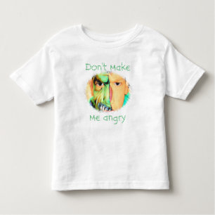 Camiseta Infantil "Não me faça" o t-shirt irritado