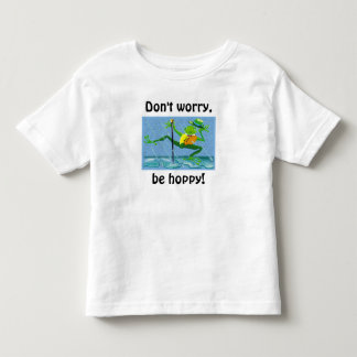 Camiseta Infantil Não se preocupe, seja alegre!