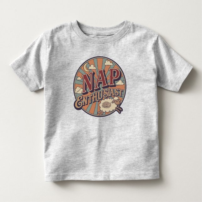 Camiseta Infantil Nap Enthusiast (Frente)