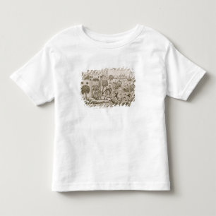 Camiseta Infantil Napoleon mim aterragem em Alexandria, o 2 de julho