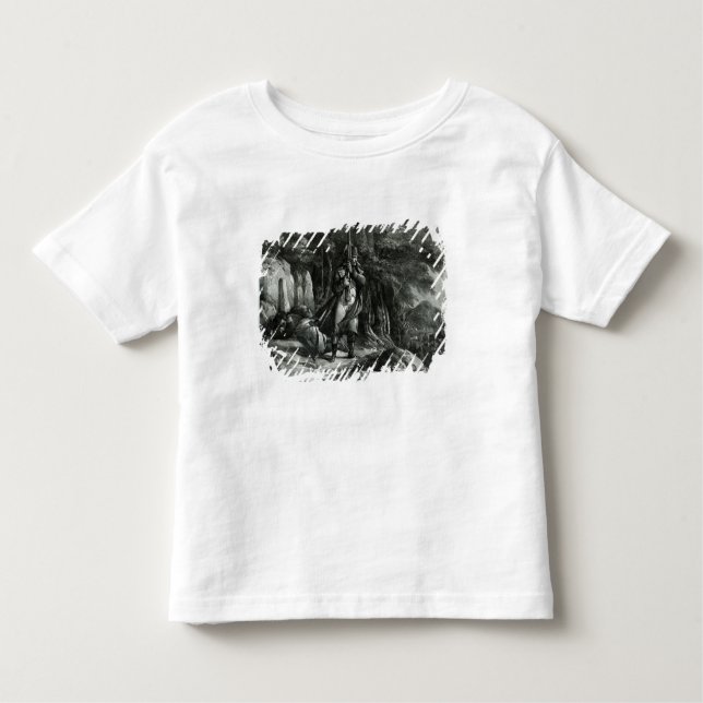 Camiseta Infantil Napoleon no dever de sentinela (Frente)