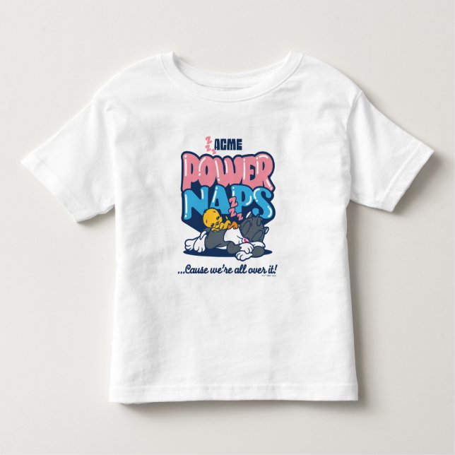 Camiseta Infantil Naps de energia do Baby TWEETY™ & SYLVESTER™ (Frente)