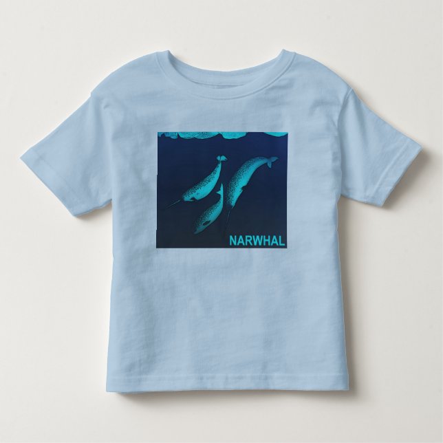 Camiseta Infantil Narwhal (Frente)