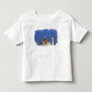 Camiseta Infantil Nascer da lua e Catedral de Florença, Basílica di
