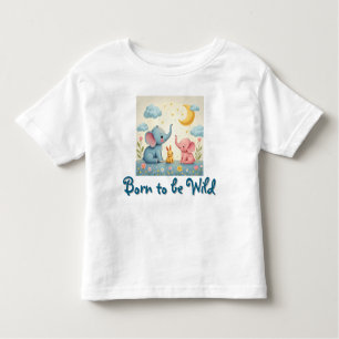 Camiseta Infantil Nascer de ser selvagem