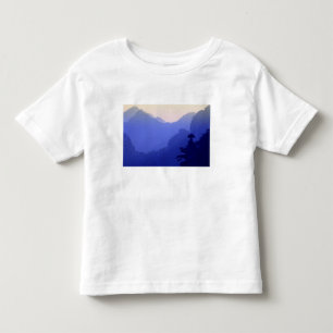 Camiseta Infantil Nascer do sol, Montanha Amarela, Huangshan, China