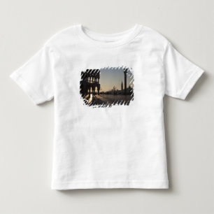 Camiseta Infantil Nascer do sol na Plaza San Marco