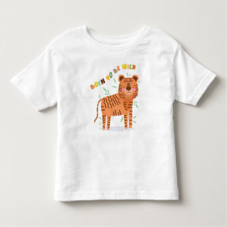 Camiseta Infantil Nascer Para Ser Um T-Shirt De Leão Selvagem | Pres