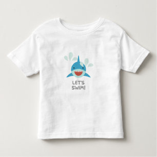 Camiseta Infantil Natação vamos