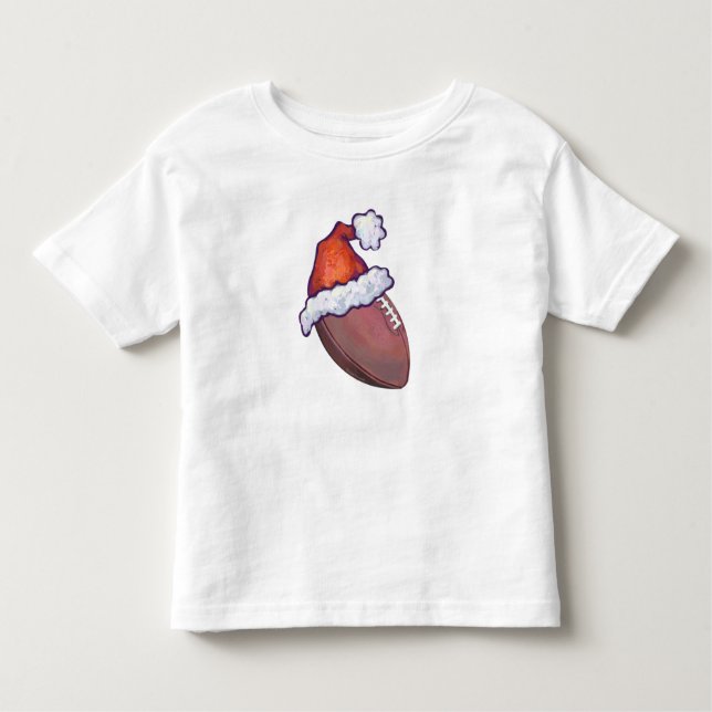 Camiseta Infantil Natal de futebol (Frente)