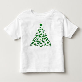 Camiseta Infantil Natal do Dinossauro Feriado