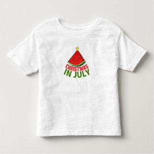 CAMISETA INFANTIL NATAL EM JULHO