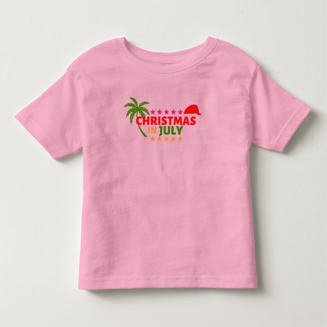 Camiseta Infantil NATAL EM JULHO T-Shirt (Frente)