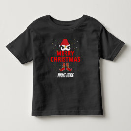 CAMISETA INFANTIL NATAL FELIZ PERSONALIZADO 