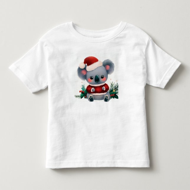 Camiseta Infantil Natal Koala 3 (Frente)
