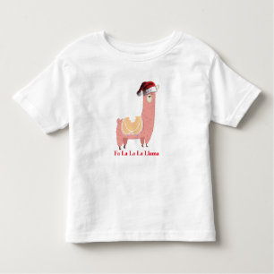 Camiseta Infantil Natal Llama
