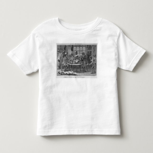 Camiseta Infantil Natal no país (Frente)