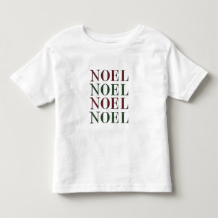 Camiseta Infantil Natal Noel Red & Green - Feriado de Padrão de Xadr