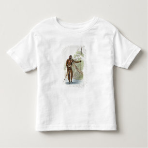 Camiseta Infantil Nativo da princesa Marianna Passo, 'de Verhande
