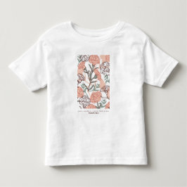 Camiseta Infantil Nature Inspirou Floral: Padrão De Flor De Cravos