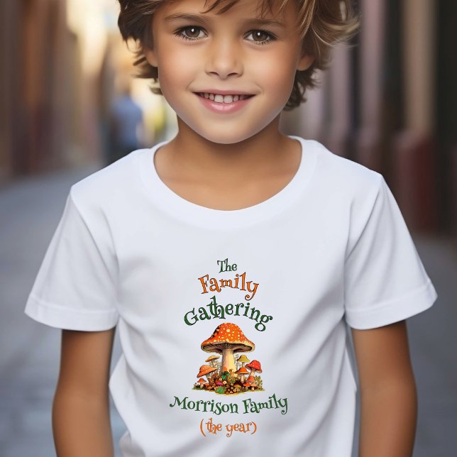 Camiseta Infantil Nature Personalizar Menino Menina Retro Reunião de (Criador carregado)