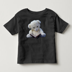 Camiseta Infantil Natureza-morta, Teddy, Branco
