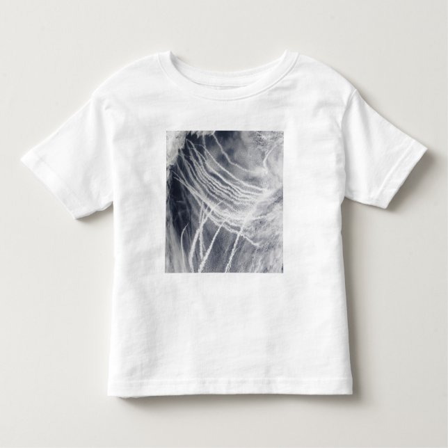 Camiseta Infantil Navio atravessa o oceano Pacífico norte (Frente)