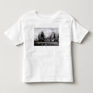 Camiseta Infantil Navio da "guarda florestal" de John Paul Jones,