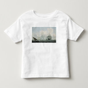 Camiseta Infantil Navios ingleses da guerra