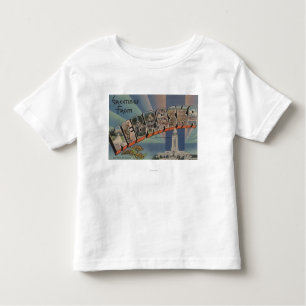 Camiseta Infantil Nebraska (capital de estado/flor)
