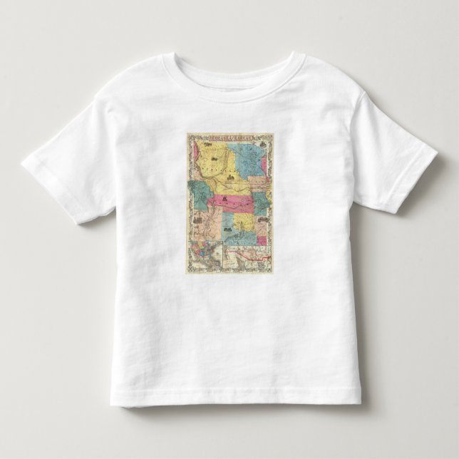 Camiseta Infantil Nebraska e Kansas 3 (Frente)