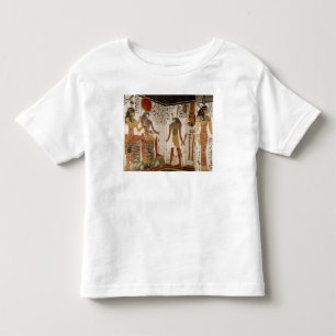 Camiseta Infantil Nefertari é trazido antes do deus