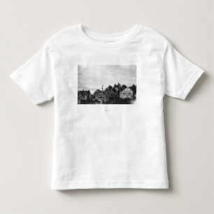 Camiseta Infantil Nelscott, casas de campo de Oregon no Oceano