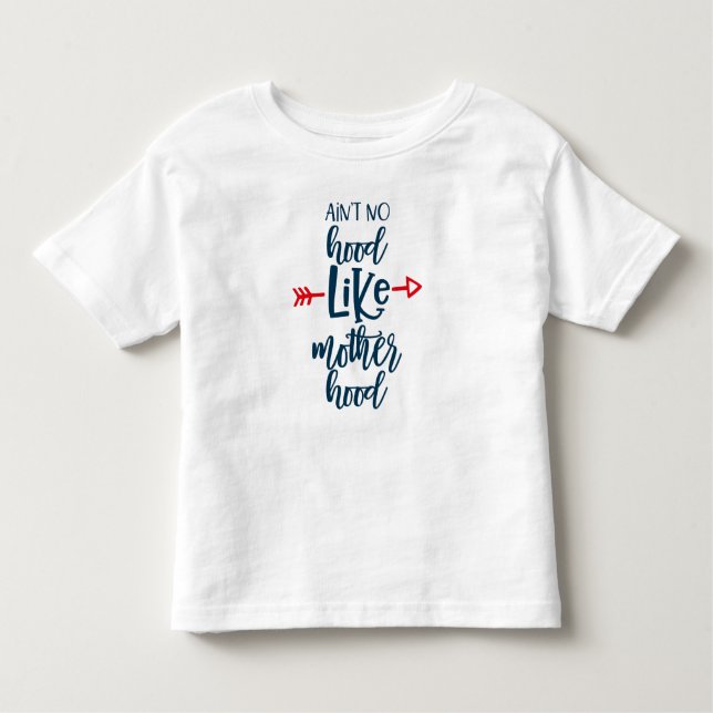 Camiseta Infantil Nenhum capô como a maternidade (Frente)