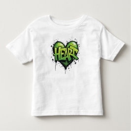 Camiseta Infantil Neon Heartbeat