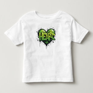 Camiseta Infantil Neon Heartbeat