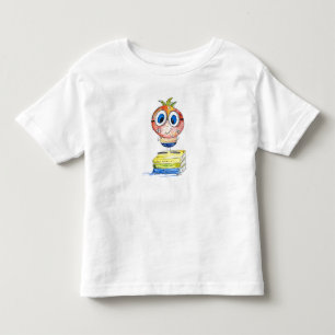 Camiseta Infantil Nerd de Livro Branco