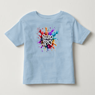Camiseta Infantil NEUROSPICY neurodiversidade autismo tda dislexia
