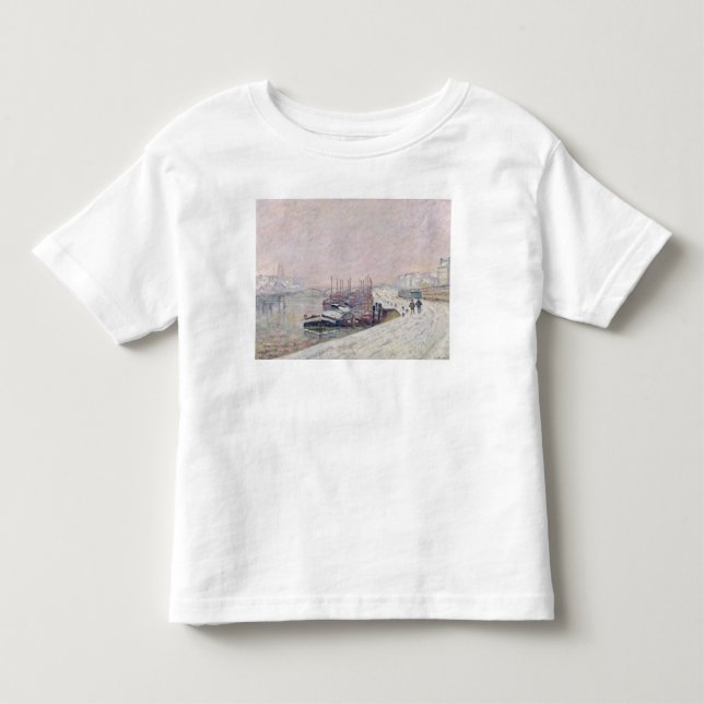 Camiseta Infantil Neve em Rouen (Frente)