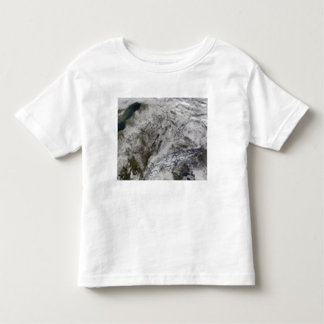 Camiseta Infantil Neve na Europa (Frente)