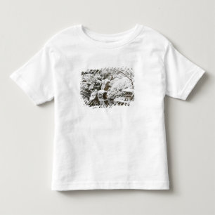 Camiseta Infantil Neve no Jardim Japonês de Portland, 2