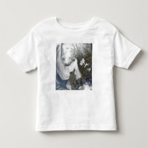 Camiseta Infantil Névoa do mar em Escandinávia