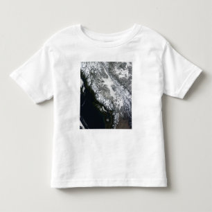 Camiseta Infantil Névoa e neve no Columbia Britânica