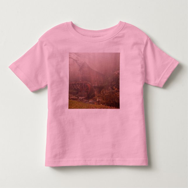 Camiseta Infantil Nevoeiro matinal (Frente)