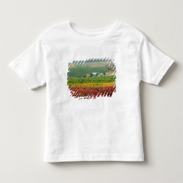 Camiseta Infantil Nevoeiro rasteja sobre a vinificação dos irmãos Ge (Frente)